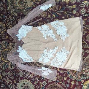 For love and lemons nude dress